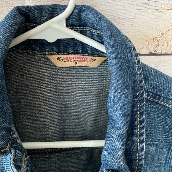Highway Jeans | Blue denim jean jacket - Picture 2 of 6